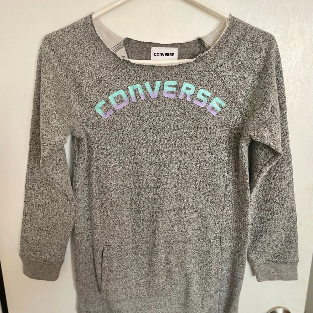 Converse Kids Sweater Dress - Size M (10-12 yrs.) - Picture 3 of 13